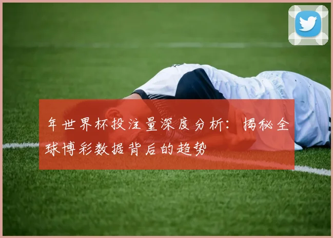年世界杯投注量深度分析:揭秘全球博彩数据背后的趋势